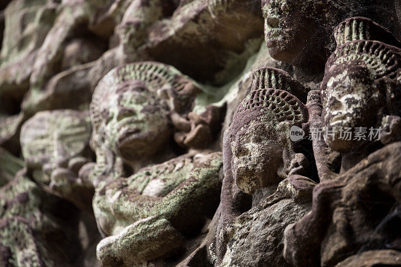 柬埔寨:Banteay Samré吴哥建筑群中的寺庙